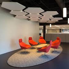 Acoustic ceiling clouds | acoustical solutions. Ecophon Acoustic Ceiling Cloud Baffle Hexango Acoustic Panel For Office View Ecophon Ceiling Tiles Huamei Product Details From Shandong Huamei Building Materials Co Ltd On Alibaba Com