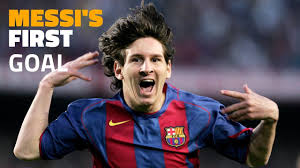 Bienvenidos a la página de facebook oficial de leo messi. Messi S First Official Goal For Fc Barcelona Youtube