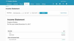 the profit and loss report in xero xero tv