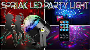 Led Party Light Spriak Youtube