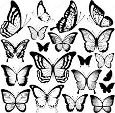 Black And White Stencil Butterfly Outline Download Butterfly Black Silhouettes Stock Illustration 53068857 Black Butterfly Tattoo Butterfly Clip Art Butterfly Tattoo
