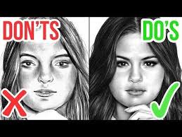 3/4 view or angle means that the face is turned slightly to the side, but not all the way. Learning How To Draw People Isn T Easy But With These Tutorials And Youtube Videos You Ll Realistic Drawings Realistic Face Drawing Charcoal Drawing Tutorial