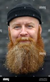 Man with bushy beard hi-res stock photography and images