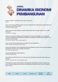 Ukuran kemiskinan lain ukuran kemiskinan lain yang sering digunakan adalah poverty gap index atau p1. Jurnal Dinamika Ekonomi Pembangunan Jdep