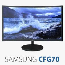 Cfg70 Curved Gaming Monitor 27 Inch 3d Model Ad Gaming Curved Monitor Model 3d Model Monitor Model