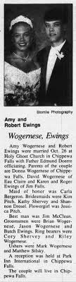 Wedding, 1996, Robert Ewings and Amy Wogernese, #1 ...