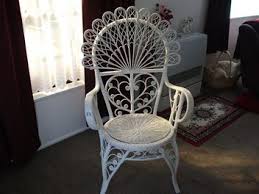Lovely Vintage Peacock Chair Antique Wicker Chairs Vintage Wicker Furniture Chair