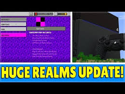 Minecraft is a sandbox video game developed by the swedish video game developer mojang. Minecraft Ps4 Bedrock Edition Major Realms Update 15 Players Ps4 Questions Answered Ø¯ÛŒØ¯Ø¦Ùˆ Dideo