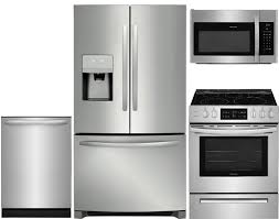 Frigidaire 4 Piece Electric Kitchen Appliance Package With 26 8 In 2020 Kitchen Appliance Packages Gas Kitchen Appliances Kitchen Electrical Appliances
