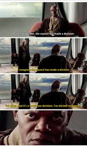 No One Uses Fury S Lines But Fury Looks Like Someone Threw Mace On His Face He So Mad Star Wars Humor Star Wars Memes Star Wars Jokes