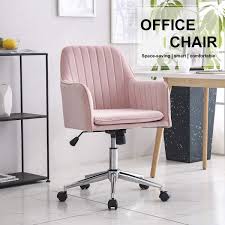 Maybe you would like to learn more about one of these? Hironpal Modern Velvet Office Chair Armchair Office Living Room Bedroom Accent Chair Ergonomics With Wheels Adjustable Rotary Lifter Pink Amazon Co Uk Home Kitchen
