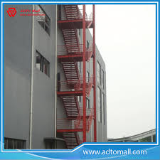 Filler panels can be the same color as the stair or a complementary color. Outdoor Exterior Structural Steel Stairs