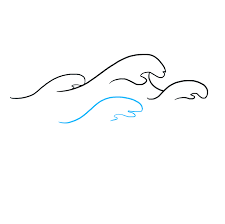 How To Draw Waves- Really Easy Drawing Tutorial