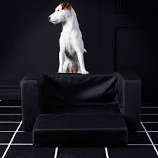 Ever since we bought our new king size ikea bed, our little dachshund has been unable to get up onto the. Lurvig Cat Dog Bed Black Ikea