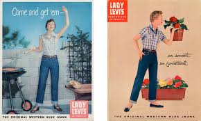 Levis 517 vintage 100% cotton dark wash denim jeans made in usa slim fit 9 jr. Fashion History Lesson The Bond Between Ladies And Levi S Fashionista
