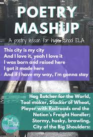 This opens in a new window. Teaching The Poetry Mashup Mud And Ink Teaching