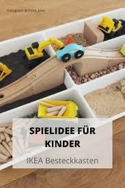 Ikea Stodja Hack Die Besten Ideen Mit Dem Besteckkasten Video Video In 2021 Spielideen Ikea Besteckkasten Spielzeug Bauen