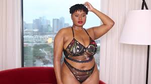 Curvygirlnxtdoor Giving Y All Lots Of Views And Angles For This Long Ass  Lingerie Teddy Try