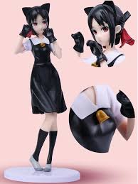 Figura DE ACCIÓN DE kaguya-sama Love Is War, Anime Shinomiya Kaguya  Fujiwara Chika, modelo coleccionable de PVC, juguete para regalo, 22CM -  AliExpress