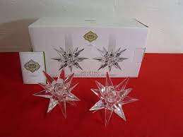 Our brass candlesticks and candle holders come with free shipping over 50. Godinger Shannon Crystal Stars Set Of 2 Crystal Taper Candle Holders Godinger Taper Candle Holders Candle Holder Set Candle Holders
