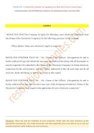 Sep 08, 2017 · letter of authorization; Board Resolution For Applying For New Electricity Connection