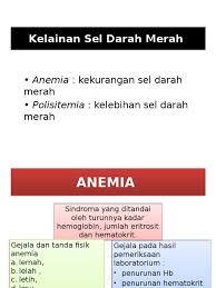 Merah normal dan sel darah. Kelainan Sel Darah Merah 12