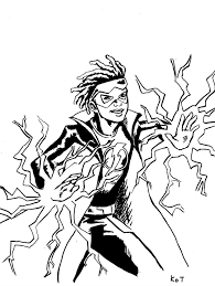 We have a few tweaks to the lineart and color before it. Pin On Dc Static Shock