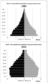 Esta entrada fornece a distribuição da população de acordo com a idade. Questao 353459 Fgv Tecnologista Ibge Geografia 2016