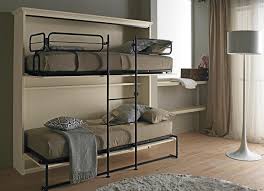 Letti a scomparsa matrimoniali con divano, scrivania o libreria incorporata. Costruire Letto Scomparsa