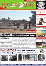 Les infos, chiffres, immobilier, hotels & le mag. Leseding News Rustenburg 18 July 2014 By Leseding News Issuu