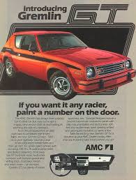 See more ideas about amc gremlin, gremlins, amc. Amc Gremlin Gt It S Hard To Imagine The Words Gremlin And Gt In The Same Sentence Lol Amc Gremlin Car Ads Gremlins