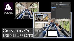 In the following example ' 4px_solid_black ' means a 4 pixels wide. Creating Outline Border Using Effects Fx In Affinity Photo Youtube