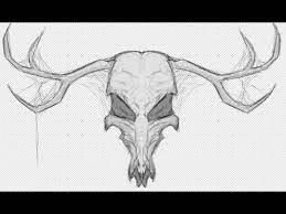 It's been all kinds of fun to do and i seriousl. Wendigo Skull Speedpaint Youtube