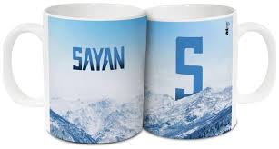 Very simple, just click on the characters and put them together so you have created a unique character name, with your own style. Buy Hot Muggs Me Skies Mug Sayan Personalised Name Ceramic 315ml 1 Unit Online At Low Prices In India Paytmmall Com