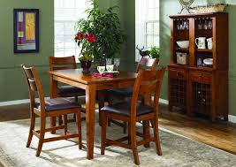 We provide our visitors with the most fascinating ideas of flat and room designs. Urban Craftsmen Square Dining Table W 4 Side Chairs Buffet Hutch Best Buy Furniture And Mattress