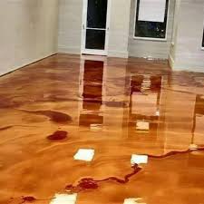 The national average materials cost to epoxy coat garage floor is $3.05 per square foot, with a range between $2.64 to $3.47. Metallic Epoxy Flooring Lake Norman Custom Concrete Cornelius Nc