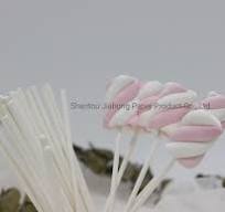 Factory Direct Sale White Lollipop Candy Paper Sticks with Szie 4.0*150mm