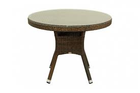 Irmk105 Sentetik Rattan Camli Masa Irmk105 Synthetic Rattan Table With Glass Mobilya Masa