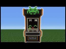 Minecraft Tutorial How To Make An Arcade Machine House Youtube Minecraft Tutorial Arcade Machine Arcade