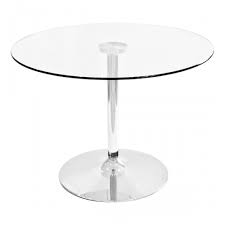 Here is where you will eat and share memories for years to come. Clear Glass Round Dining Table Modern Contemporary