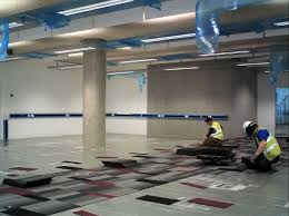 Installing carpet tiles/squares on wood & concrete flooring this is a fairly simple diy for home owners that can definitely save. Laying Carpet Tiles Planks And Sheets Burmatex