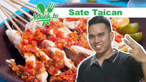 Mabuk sambal sate taichan rachel vienna. Resep Sate Taichan Feat Dapur Unpad Youtube