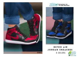 Nike sims 4 children converse cc shoes retro toddler shoes sims 4 piercings sims 4 toddler sims 4 cc shoes. Retro Air Jordan Sneakers By Oranostr At Tsr Sims 4 Updates