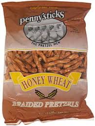 About snyder's of hanover sticks pretzels a pretzels product similar to the one you are viewing. Pennysticks Honey Wheat Braided Pretzels 12 Oz Nutrition Information Innit