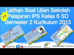 Masih dengan seri latihan soal untuk ujian sekolah (us) kelas 9 yaa, pada post ini akan saya bagikan untuk soal mapel ips. Latihan Soal Ujian Akhir Sekolah Pelajaran Ips Kelas 6 Sd Semester 2 Kurikulum 2013 Youtube