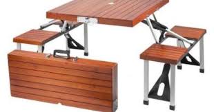 Leisure Season Portable Patio Folding Picnic Table Pft12 The Home Depot In 2020 Portable Picnic Table Folding Picnic Table Wooden Picnic Tables