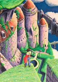 Laputa Castle In The Sky By Astriddin On Deviantart Ghibli Artwork Studio Ghibli Art Studio Ghibli Background