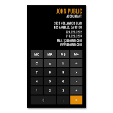 Accountant App Calculator Business Card Magnet Zazzle Com Magnetic Business Cards Cool Business Cards Business Cards Creative