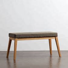 Having a vanity bench to sit on during your morning routine can instantly improve your outlook for the day. Modern Indoor Upholstered Bench With Wooden Legs And Cushion Long Bed End Stool Bench For Bedroom Buy Bench For Bedroom Bed End Stool Bench Bench Indoor Product On Alibaba Com