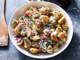 Not too much mayo, and a whole lot of other delicious flavors are necessary to create the ultimate potato salad recipe everyone will love. Creamy Potato Salad Recipe Cooking Light